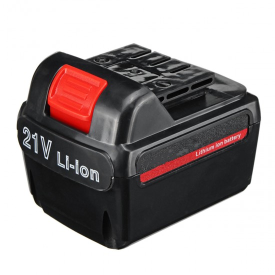 21V Cordless Impact Power Drill Electric Screwdriver Set with 2 Li-ion Batteries