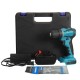 21V Electric Cordless Drill Driver Dual Speed 150Nm Torque Li-ion Battery