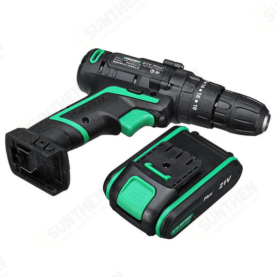 21V Multi-function Electric Screwdriver Rechargeable Cordless Power Drilling Tools Power Drills