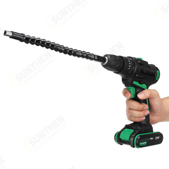 21V Multi-function Electric Screwdriver Rechargeable Cordless Power Drilling Tools Power Drills