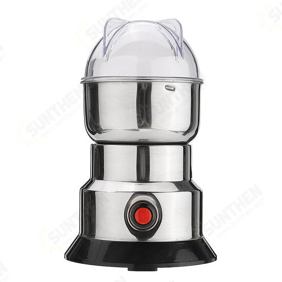 220V 100W Electric Herb Beans Grain Coffee Grinder Cereal Mill Grinding Machine