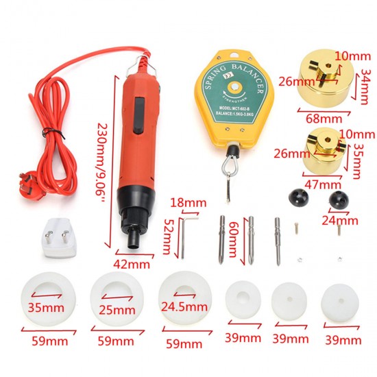 220V Handheld Electric Drill Bottle Capping Machine Cap Sealer Seal Ring Machine