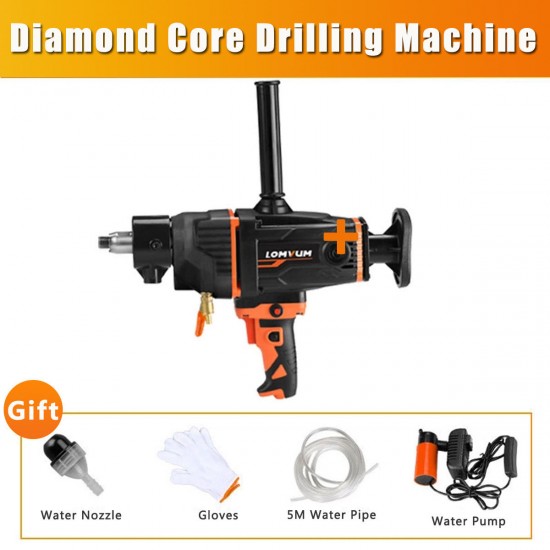 2600W 220V 1800 rpm Diamond Core Hole Puncher Drilling Machine Infinitely Variable Speed/ 4 Styles
