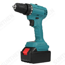 288VF 10mm Electric Drill 25 Gear Torque Adjustment Switch Stepless Speed W/1pc/2pc Battery AU/EU/US Plug 288VF 10mm Electric Drill 25 Gear Torque Adjustment Switch Stepless Speed W/1pc/2pc Battery AU/EU/US Plug