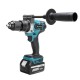 3 IN 1 288VF Cordless Drill Electric Screwdriver Hammer Impact Drill 20+3 Torque W/ 1/2pcs Battery