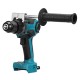 3 IN 1 Brushless Electric Hammer Drill Screwdriver 13mm 25+3 Torque Cordless Impact Drill For Makita 21V Battery Stepless Speed