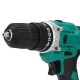 3 in 1 Multifunctional Cordless Drill Driver Wrench 3/8-Inch Chuck Cordless Impact Drill Driver W/ None/1/2 Battery