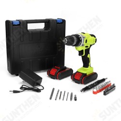 3 in 1 Multifunctional Cordless Electric Drill 48VF 25+3 3/8-Inch Chuck Impact Drill W/ 1/2pcs Battery 3 in 1 Multifunctional Cordless Electric Drill 48VF 25+3 3/8-Inch Chuck Impact Drill W/ 1/2pcs Battery
