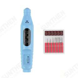 3000-20000 Adjustable Speed Pedicure Manicure Nail Polisher Drill Electric Nail Drill Machine USB Charge Manicure Pedicure Kit 3000-20000 Adjustable Speed Pedicure Manicure Nail Polisher Drill Electric Nail Drill Machine USB Charge Manicure Pedicure Kit