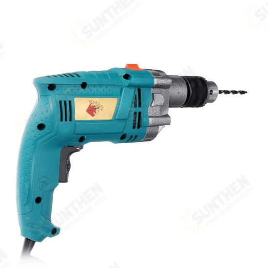 32Pcs Set 1980W 3800RPM Electric Impact Drill Screwdriver Household Electric Flat Drill Grinding