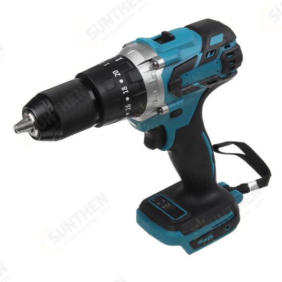 350 N.m Cordless Brushless Electric Hammer Driver Drill For Makita 18V Battery