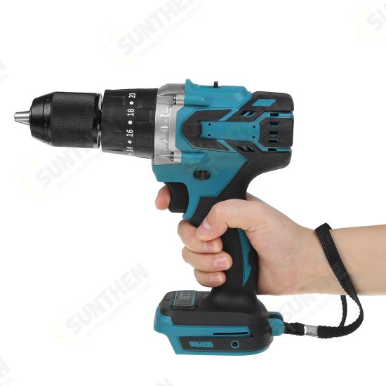 350 N.m Cordless Brushless Electric Hammer Driver Drill For Makita 18V Battery