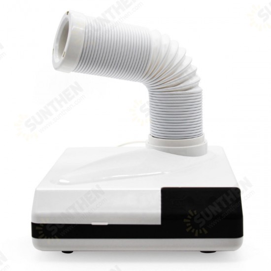 360° Rotation 60W Nail Art Dust Collector Suction Cleaner Manicure Salon Machine