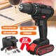 36V Cordless Electric Drill Speed Adjustable with Two Lithium Rechargeable Battery 2 Speed Adjustment Brushless Drill Screwdriver 36V Cordless Electric Drill Speed Adjustable with Two Lithium Rechargeable Battery 2 Speed Adjustment Brushless Drill Screwdriver