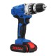 36V Cordless Power Drill Set Double Speed Electric Screwdriver Drill Power Display W/ 1 or 2 Li-Ion Battery