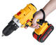 48V 1300mAh Cordless Electric Drill 25+3 Gear Electric Screw Driver Drill With 1 Or 2 Battery