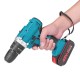 48V 2 Speed Power Drills Cordless Electric Drill 13000mAh 25+3 Torque Drilling Tool With 2 Li-ion Batteries