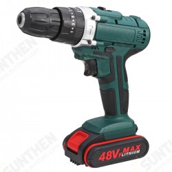 48V 2 Speed Power Drills Cordless Electric Drill 6500mAh 25+3 Torque Drilling Tool 48V 2 Speed Power Drills Cordless Electric Drill 6500mAh 25+3 Torque Drilling Tool