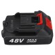 48V Cordless Electric Drill LED Impact Drill 25+3 Gears w/ 1pc or 2pcs Battery 48V Cordless Electric Drill LED Impact Drill 25+3 Gears w/ 1pc or 2pcs Battery