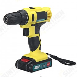 48V Cordless Rehcargeable Impact Wrench LED Hand Drill Driver Torque Tool W/ 1pc Battery 48V Cordless Rehcargeable Impact Wrench LED Hand Drill Driver Torque Tool W/ 1pc Battery