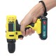 48V Cordless Rehcargeable Impact Wrench LED Hand Drill Driver Torque Tool W/ 1pc Battery