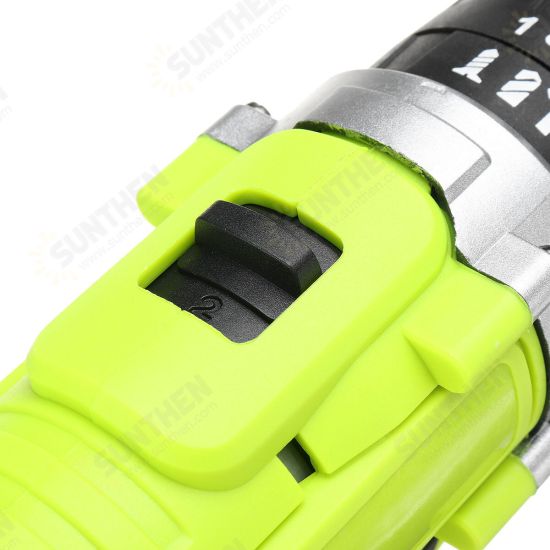 48VF 22800mAh Cordless Rechargable 3 In 1 Power Drills Impact Electric Drill Driver With 2Pcs Battery