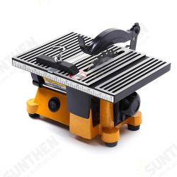 4Inch 220V Multifunction Mini Table Saw Bench Saw For Cutting Wood Copper Glass Ceramic Tile Cutter Aluminium Cutting Wood Lathe