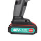 520N.m. 48V Cordless Electric Drill Driver 3/8inch Chuck Rechargeable Power Drill W/ 2pcs Battery 520N.m. 48V Cordless Electric Drill Driver 3/8inch Chuck Rechargeable Power Drill W/ 2pcs Battery