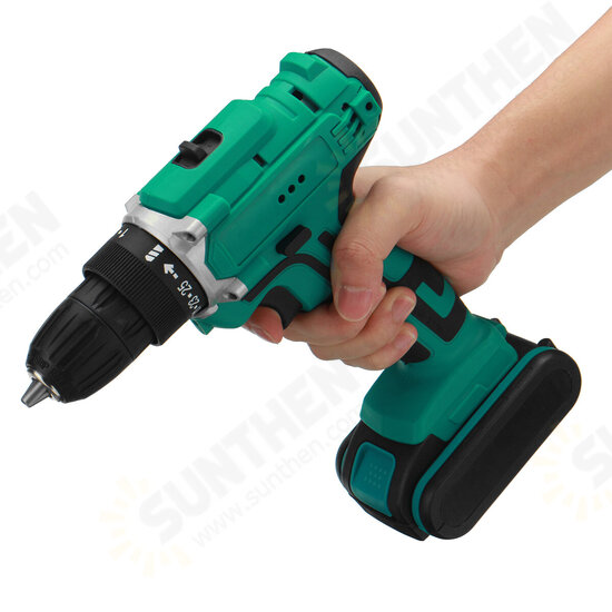 6000mAh 48V Electric Drill Dual Speed Rechargeable Power Tool W/ 1/2pc Battery