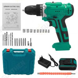 6000mAh 48V Electric Drill Dual Speed Rechargeable Power Tool W/ 1/2pc Battery 6000mAh 48V Electric Drill Dual Speed Rechargeable Power Tool W/ 1/2pc Battery