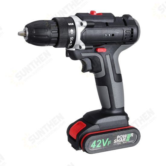 7500mAh Multifunctional Electric Drill Dual Speed Cordless Power Screwdriver Set with Li-ion Battery 7500mAh Multifunctional Electric Drill Dual Speed Cordless Power Screwdriver Set with Li-ion Battery