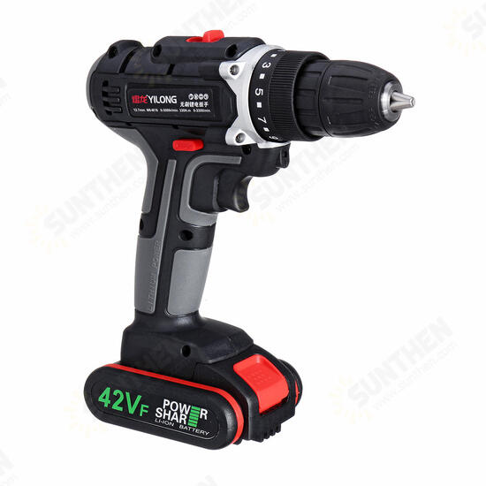 7500mAh Multifunctional Electric Drill Dual Speed Cordless Power Screwdriver Set with Li-ion Battery 7500mAh Multifunctional Electric Drill Dual Speed Cordless Power Screwdriver Set with Li-ion Battery