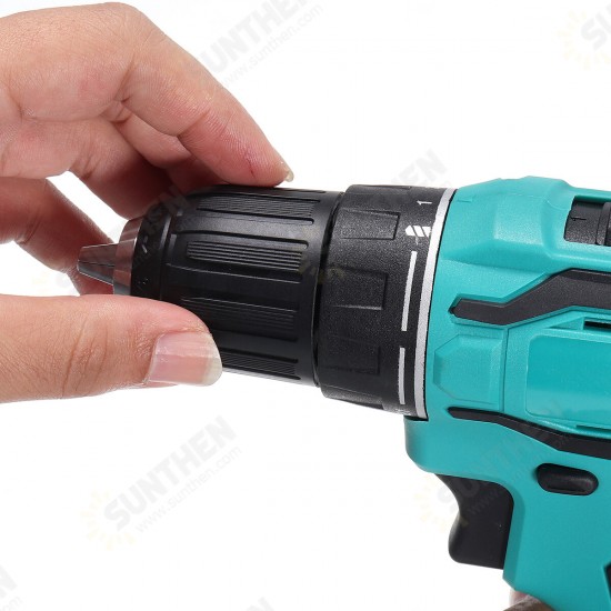 88VF Rechargeable Brushless Cordless Drill High Power LED Electric Drill Driver Kit Adapted To Makita Battery