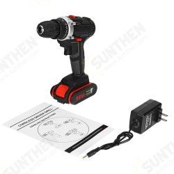 98VF Cordless Electric Impact Drill Screwdriver 25+1 Torque Rechargeable Household Screwdriver 98VF Cordless Electric Impact Drill Screwdriver 25+1 Torque Rechargeable Household Screwdriver