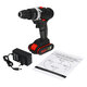 98VF Rechargeable Electric Cordless Impact Drill Screwdriver 25+1 Torque LED 98VF Rechargeable Electric Cordless Impact Drill Screwdriver 25+1 Torque LED