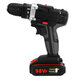 98VF Rechargeable Electric Cordless Impact Drill Screwdriver 25+1 Torque LED 98VF Rechargeable Electric Cordless Impact Drill Screwdriver 25+1 Torque LED