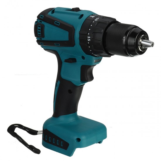 18V 2 Speed Brushless Impact Drill 10/13mm Chuck Rechargeable Electric Screwdriver for Makita 18V Battery