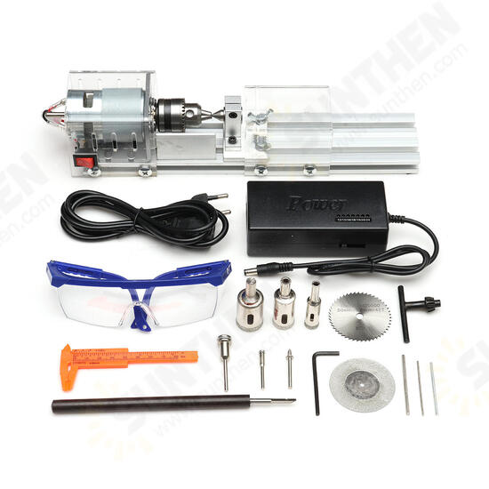 Beading Machine Mini DIY Woodworking Lathe Buddha Pearl Lathe Grinding Polishing Beads Machine