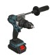Cordless Electric Impact Drill 3 in 1 Rechargeable Drill Screwdriver 13mm Chuck W/ 1 or 2 Li-ion Battery For Makita