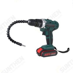 Cordless Impact Drill Driver High/Low 25+3 Gears Speed 2 Battery Set Cordless Impact Drill Driver High/Low 25+3 Gears Speed 2 Battery Set