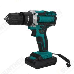 Cordless Rechargeable Electric Drill Screwdriver LED Portable Metal Wood Drilling Tool W/ 1/2pcs Battery & Storage Box Cordless Rechargeable Electric Drill Screwdriver LED Portable Metal Wood Drilling Tool W/ 1/2pcs Battery & Storage Box
