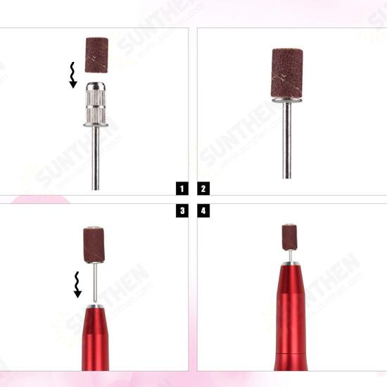 12V USB Electric Nail Drill Tools Polishing Machine