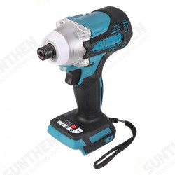 DTW300 2in1 18V 800N.m. Li-Ion Brushless Cordless 1/2inch Electric Wrench 1/4inch Screwdriver Drill Replacement Wrench Screwdriver for Makita Battery
