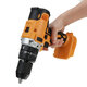 Dual Speed Brushed Impact Drill 13mm Chuck Rechargeable Electric Screwdriver for Makita 18V Battery Dual Speed Brushed Impact Drill 13mm Chuck Rechargeable Electric Screwdriver for Makita 18V Battery