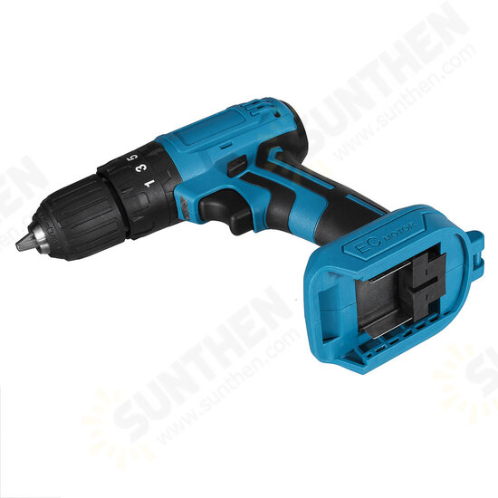 Dual Speed Brushless Impact Electric Drill 10/13mm Chuck Rechargeable Electric Screwdriver for Makita 18V Battery