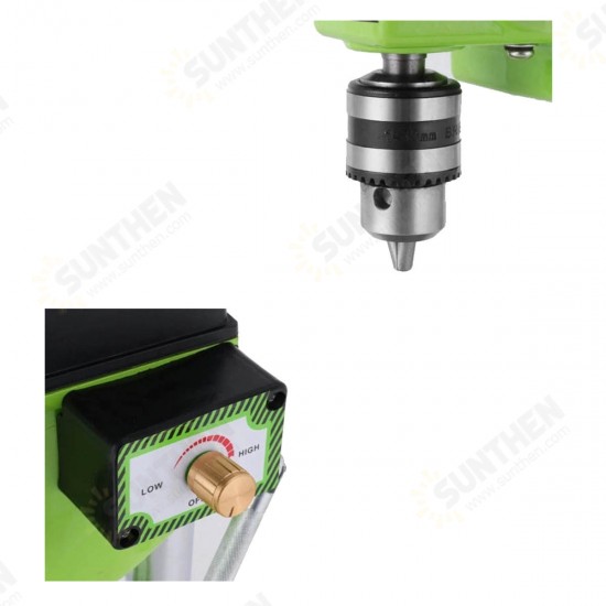 BG-5159A 480W 220V Bench Drill Stand 10mm Drill Chuck Mini Electric Bench Drilling Machine Driller Stand