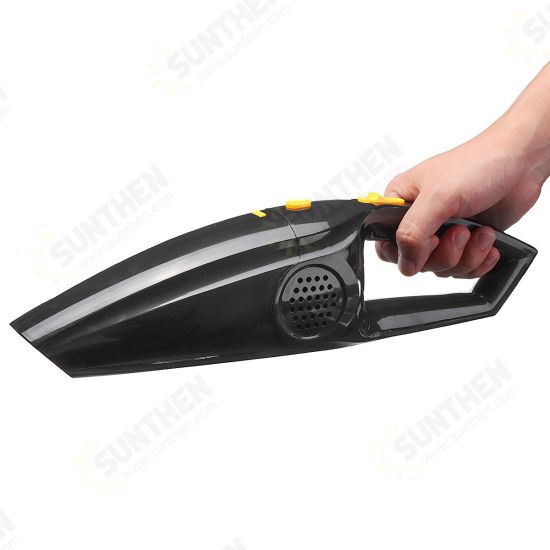 Portable Vacuum Cleaner 12V Cordless Portable Handheld Wet Dry Dust Cleaner