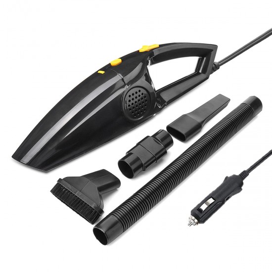 Portable Vacuum Cleaner 12V Cordless Portable Handheld Wet Dry Dust Cleaner