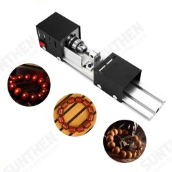 80W 24V Mini Lathe Beads Polisher Machine Woodworking Craft DIY Rotary Tool Beads Grinding Polishing 80W 24V Mini Lathe Beads Polisher Machine Woodworking Craft DIY Rotary Tool Beads Grinding Polishing