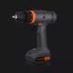 12V Cordless Multi-purposed 3 In 1 Imact Drill Driver Hammer 30Nm Electric Screwdriver Drill 2000mAh Li-ion Battery from